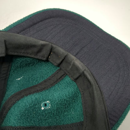 Gap Green Fleece Baseball Cap One Size Adjustable Strap Blank Soft Crown Hat