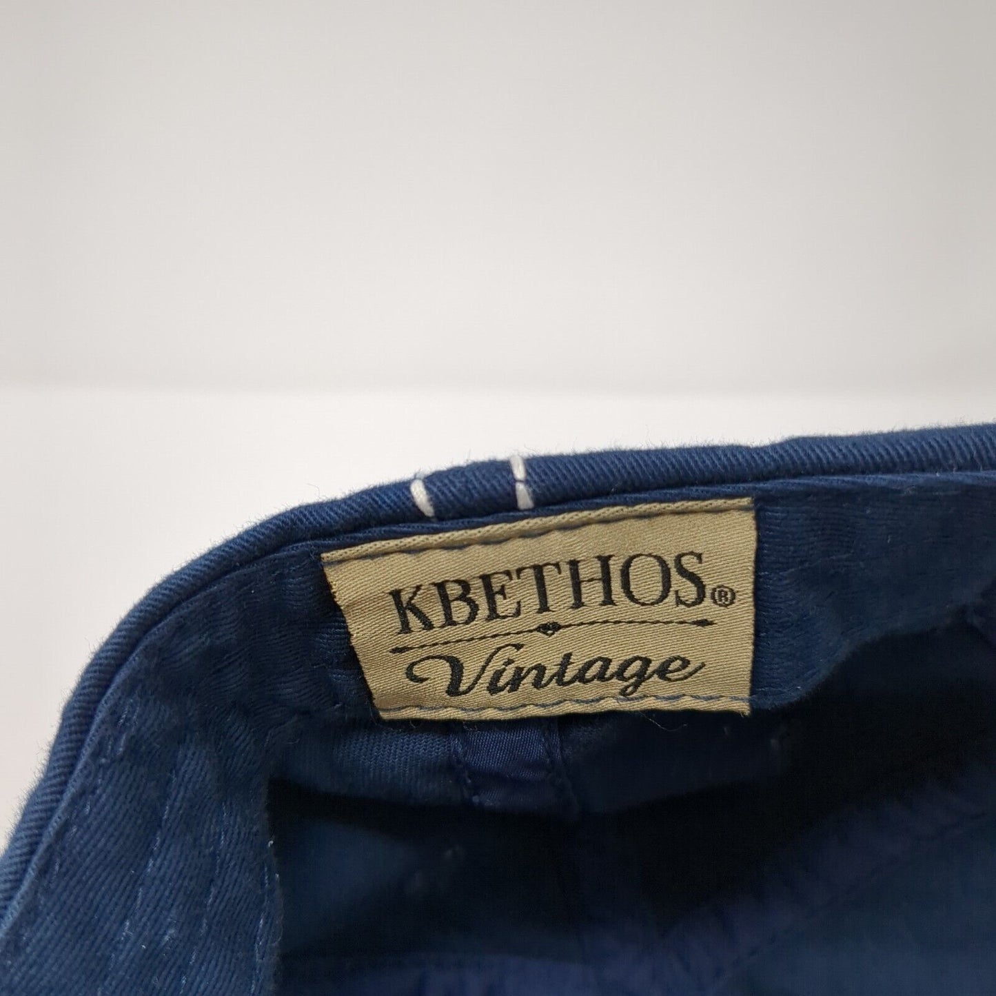 Football Mama May Yell Loudly Strapback Hat Blue OS KB ETHOS Vintage