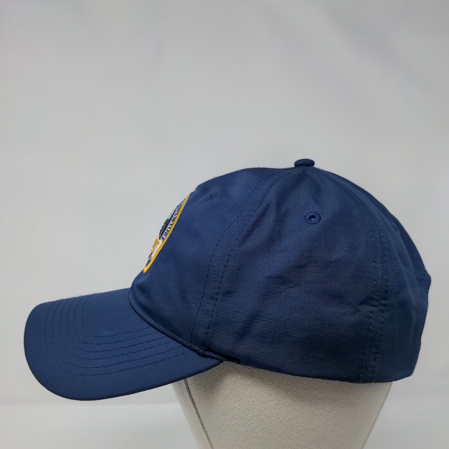 Live Scouting's Adventure National Jamboree 2017 Strapback Hat Blue OSFA 6 Panel
