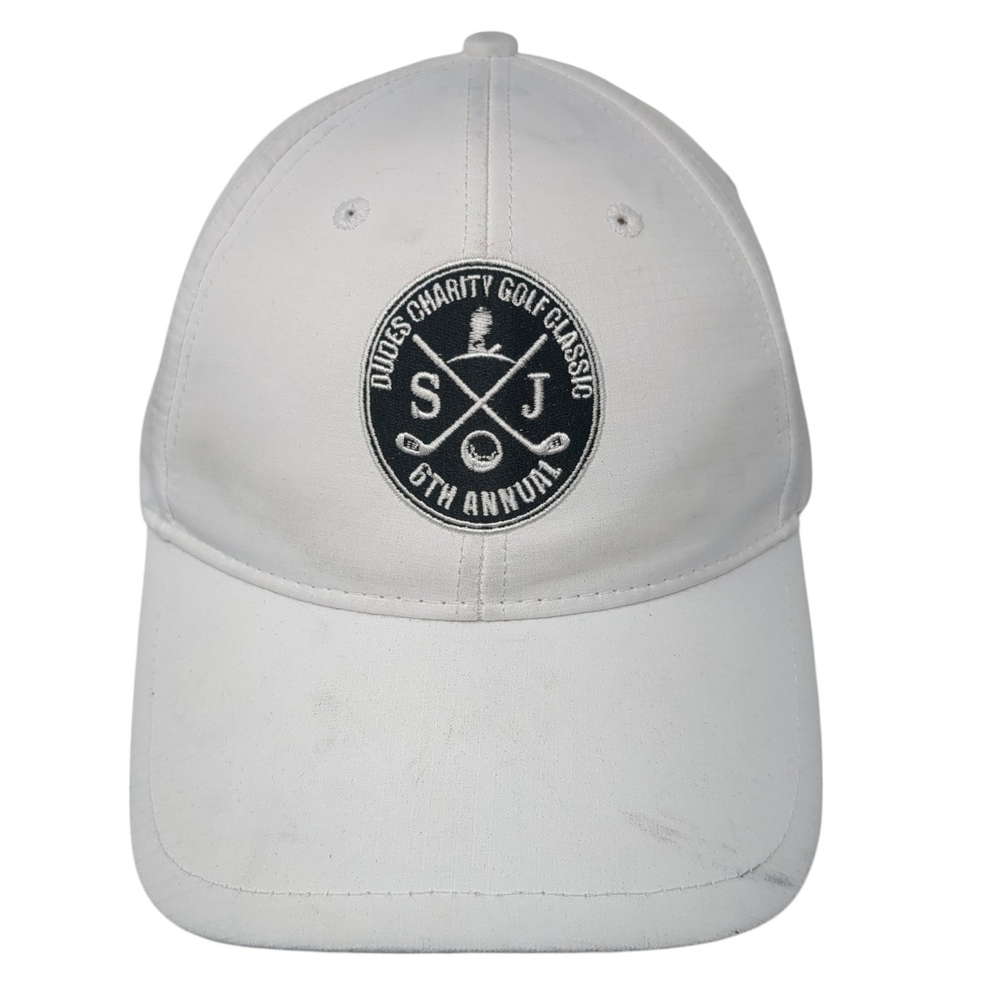 Dudes Charity Golf Classic 6th Annual Baseball Cap White One Size Cap America