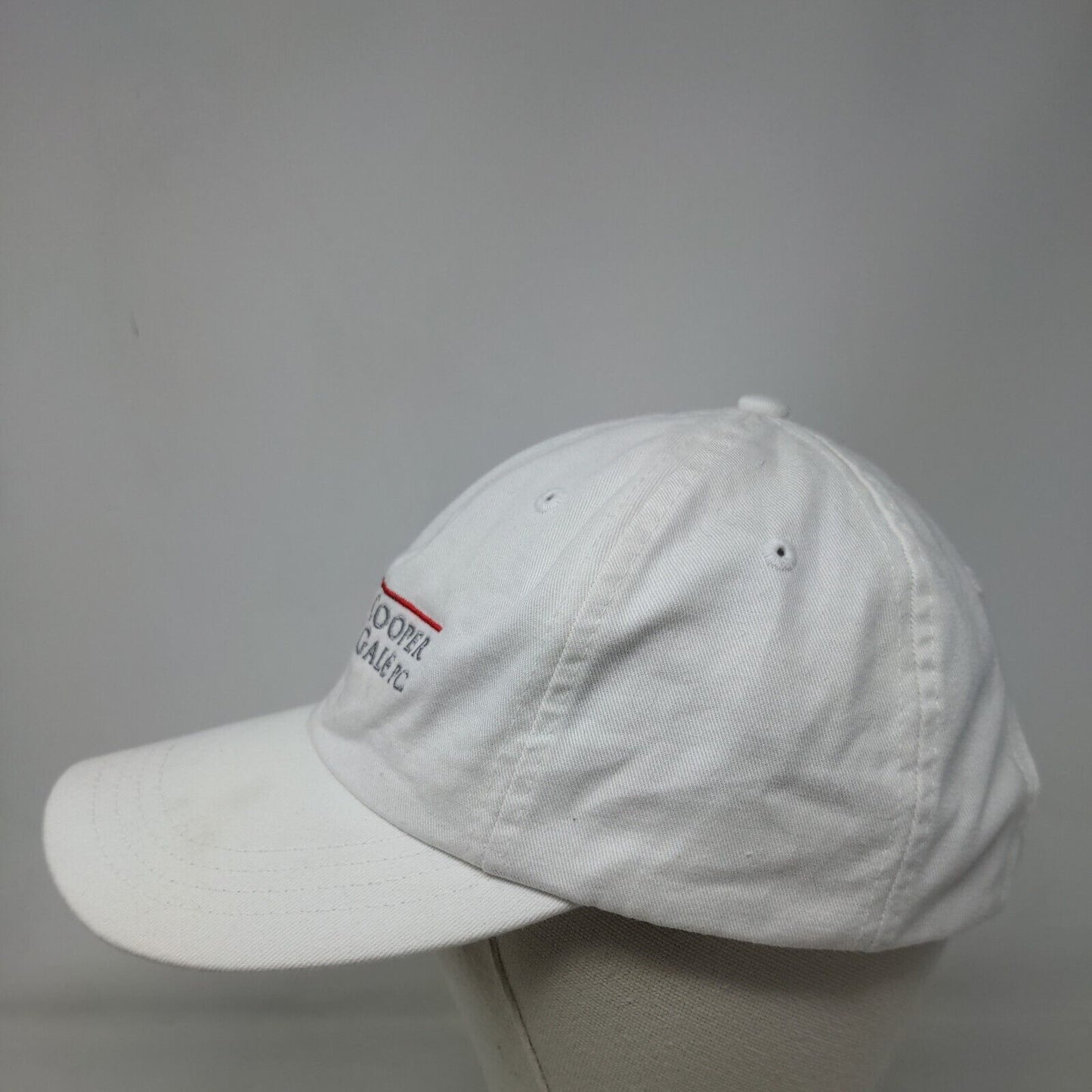 Maynard Cooper & Gale PC Slideback Hat White OSFA Embroidered 6 Panel