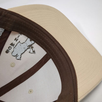 Dead-On Archery Brown Trucker Hat One Size Bow Hiker Hunting Mesh Snapback Cap