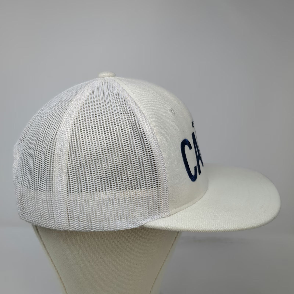 Lids Trucker Hat White One Size Snapback Cimplifi Keep Calm Mesh Embroidery Hat