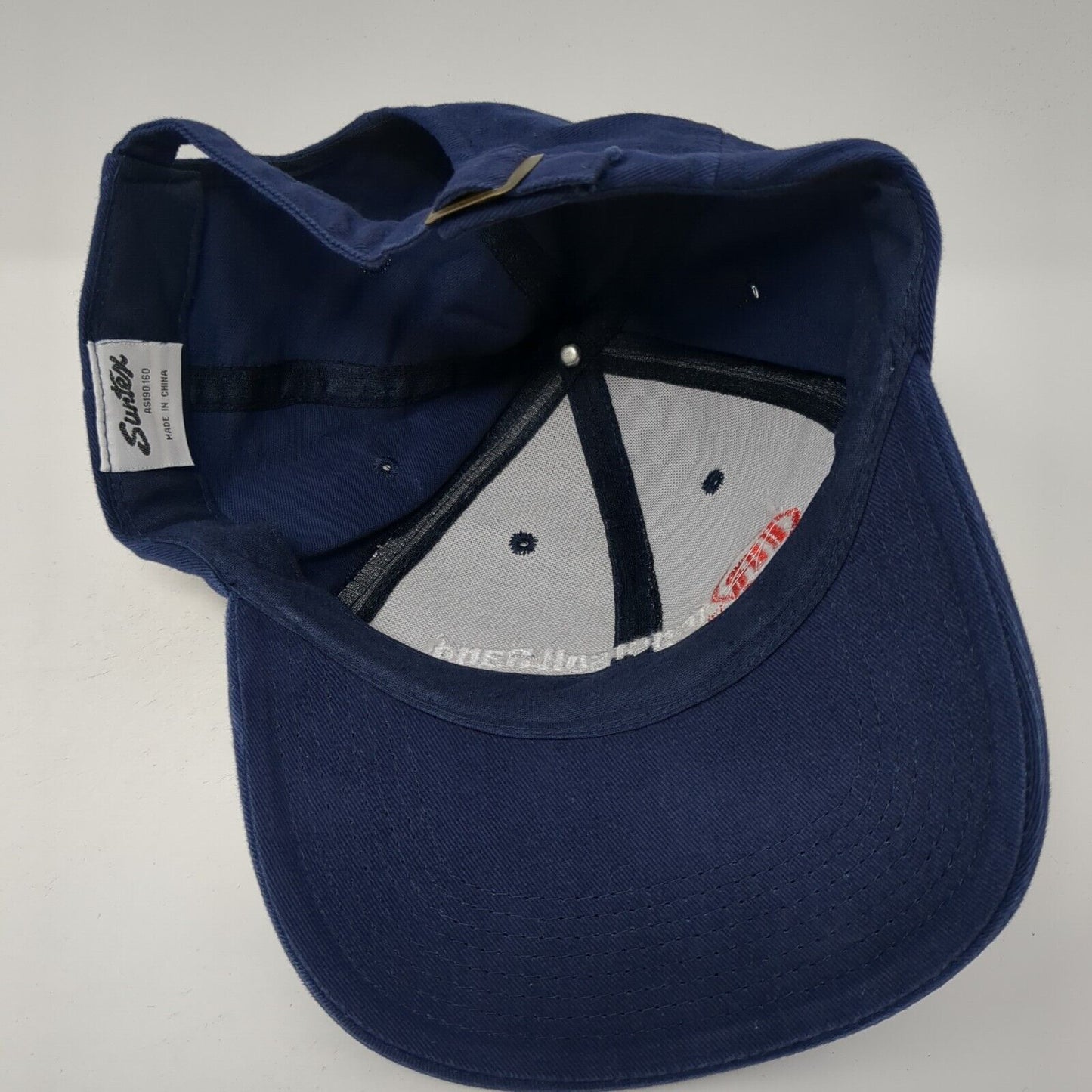 IR Ingersoll AandSlideback Hat Blue OS Adjustable Embroidered Surtex Cotton