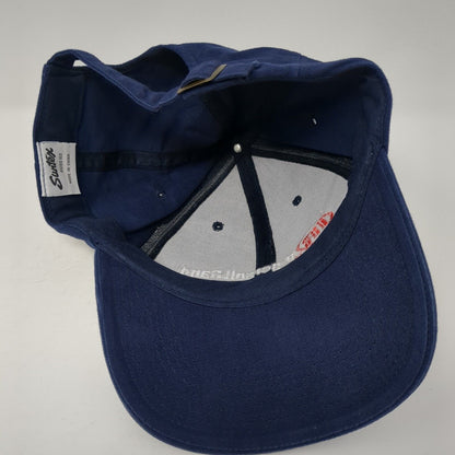 IR Ingersoll AandSlideback Hat Blue OS Adjustable Embroidered Surtex Cotton