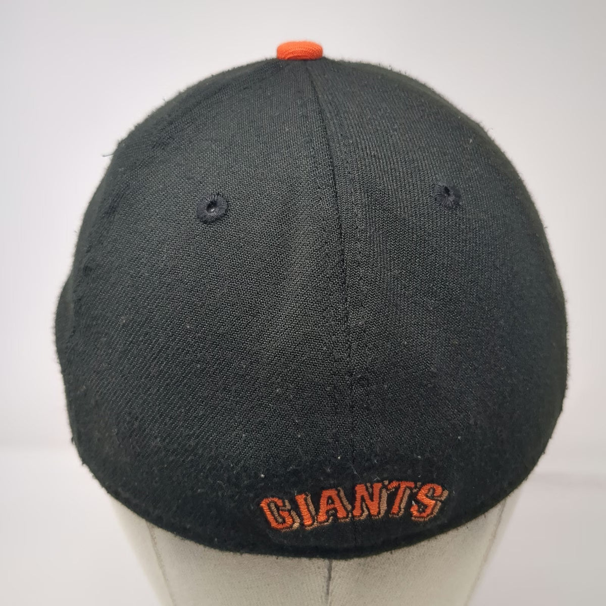 New Era MLB San Francisco Giants Baseball Cap Black M Hat Stretch Fit 39THIRTY
