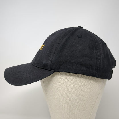 Wright Manufacturing Baseball Cap Black One Size Embroidered Strapback Hat Mower