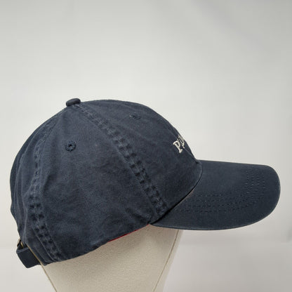 Primer Slideback Hat Blue One Size Adjustable Embroidered 6 Panel Bullet Line