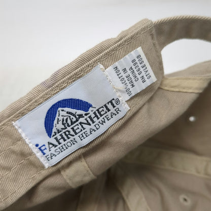 Fahrenheit Freightliner Schow's Inc Idaho Map Baseball Cap Beige One Size