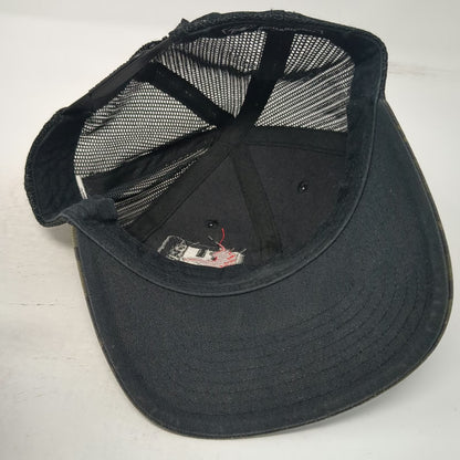 Richardson Trucker Hat Black Camo One Size Red Hawktech Mesh Snapback hat