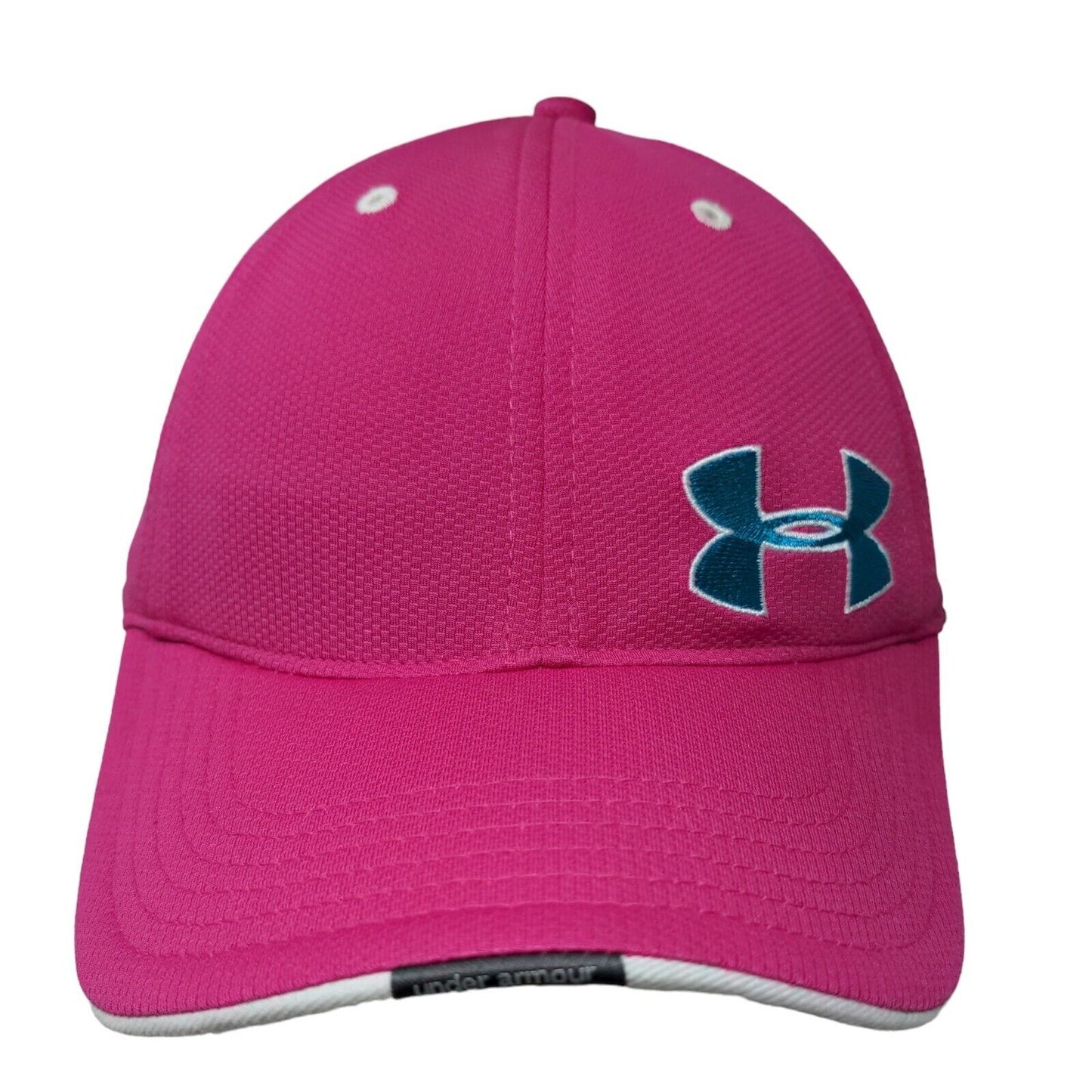 Under Armour Womens Slideback Hat Pink Size OSFM Embroidered Logo 100% Polyester