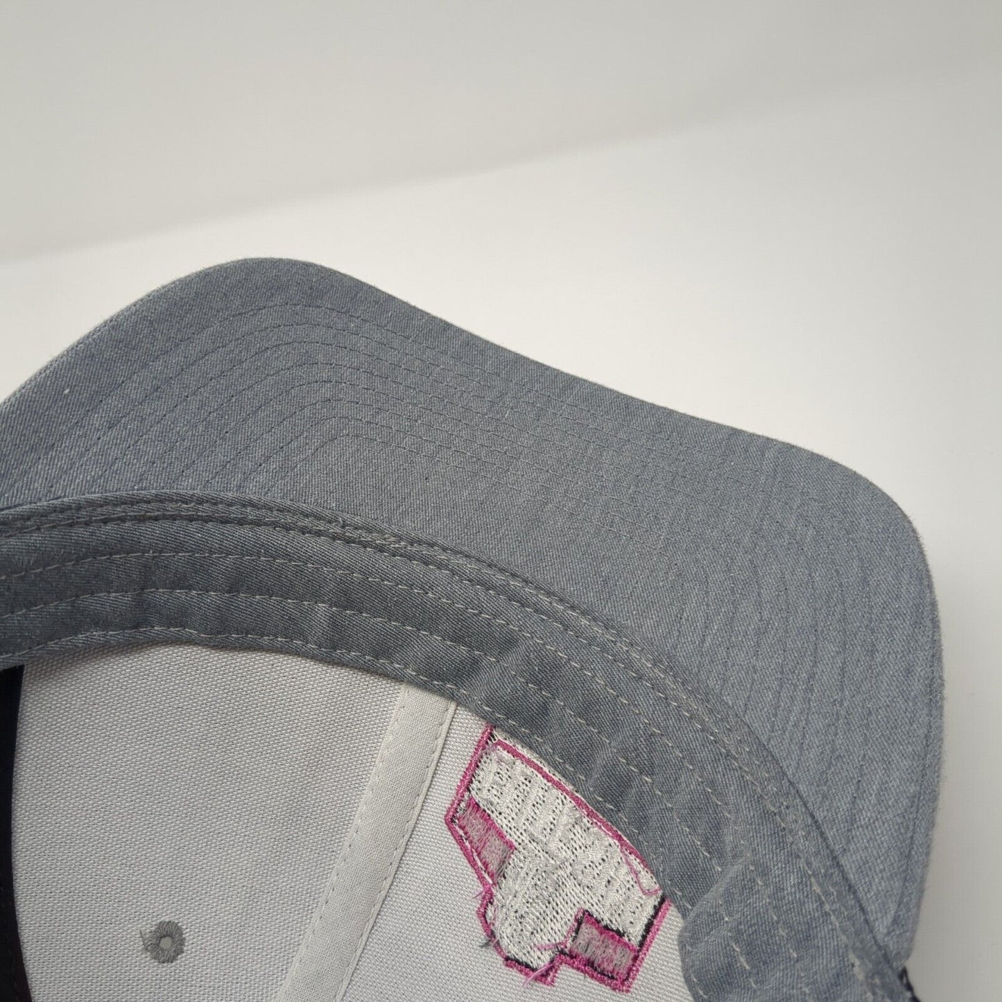 Elite Silo Snapback Trucker Hat Gray One Size Mesh Back Adjustable