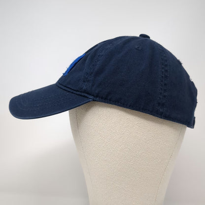 Old Navy Blue Baseball Cap One Size USA Embroidered Slideback Cotton Hat