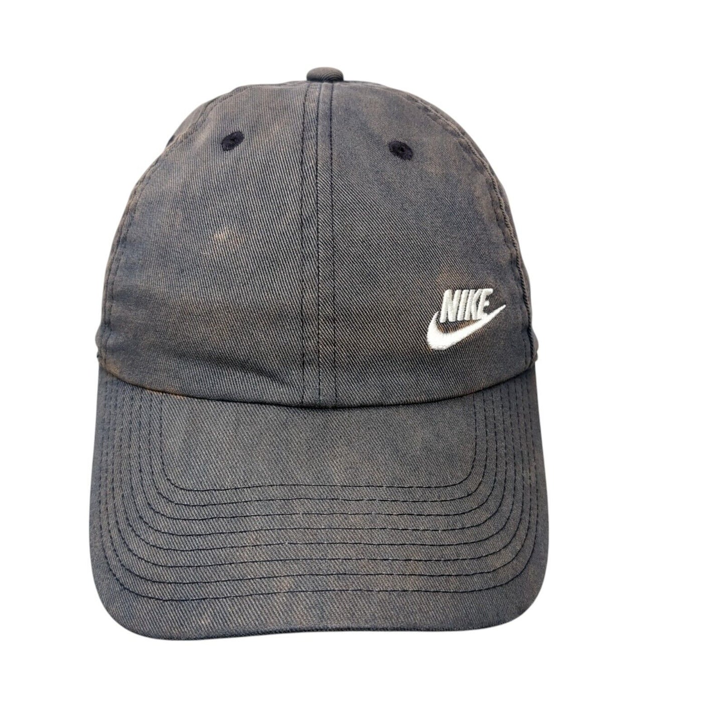Nike Slideback Hat Blue OSFM Adjustable Embroidered Swoosh Heritage86 Cotton
