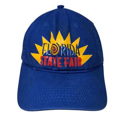 Florida State Fair Slideback Hat Blue One Size 6 Panel Port & Company