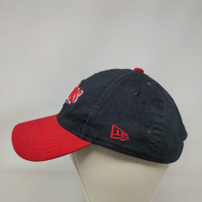 Minnesota Twins Slideback Hat Black Red Embroidered MLB New Era 9Forty Logo