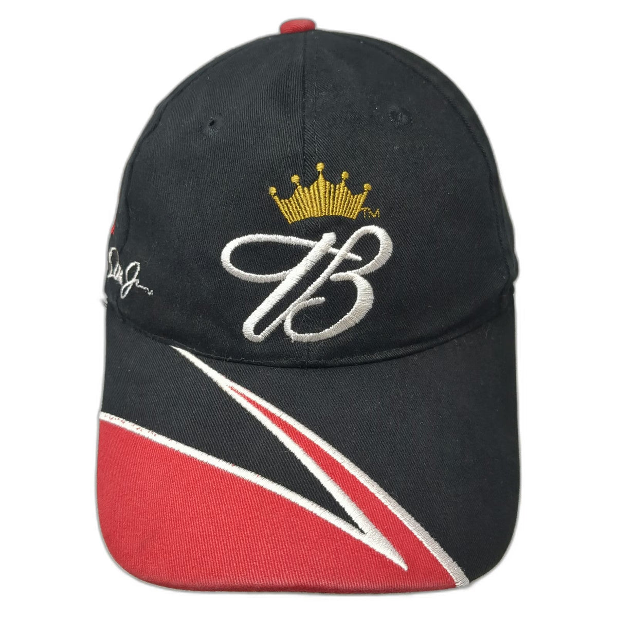 Winners Circle Baseball Cap Black One Size Budweiser Racing 8 Signature Hat