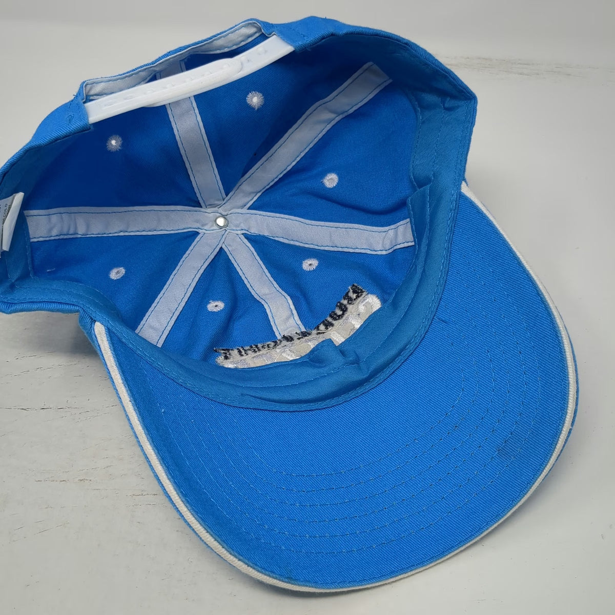 Bud Light Seltzer Snapback Hat Blue One Size Sandwich Bill Embroidered Logo