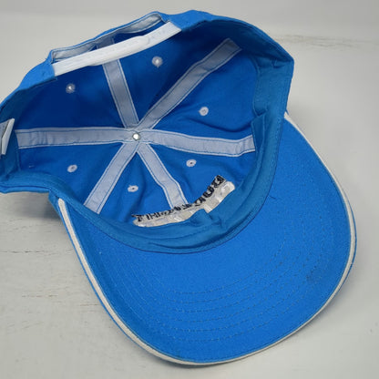 Bud Light Seltzer Snapback Hat Blue One Size Sandwich Bill Embroidered Logo