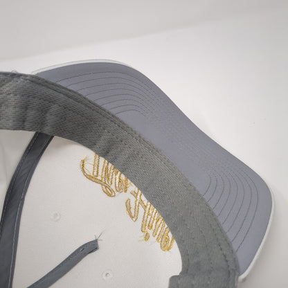 The Hive Snapback Hat White One Size Adjustable Embroidered Richardson