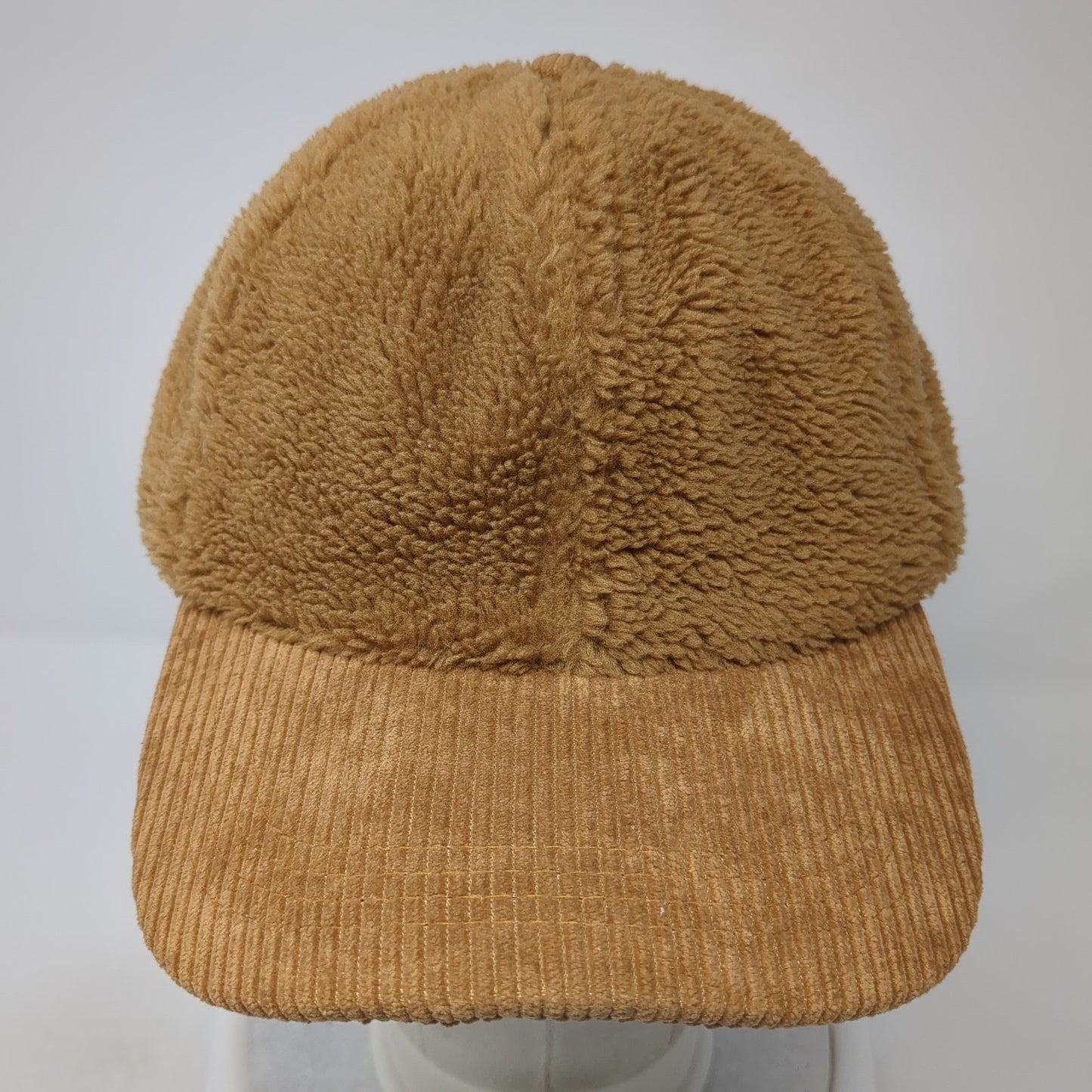 Shiraleah Chicago Baseball Cap Brown One Size Adjustable Sherpa Corduroy