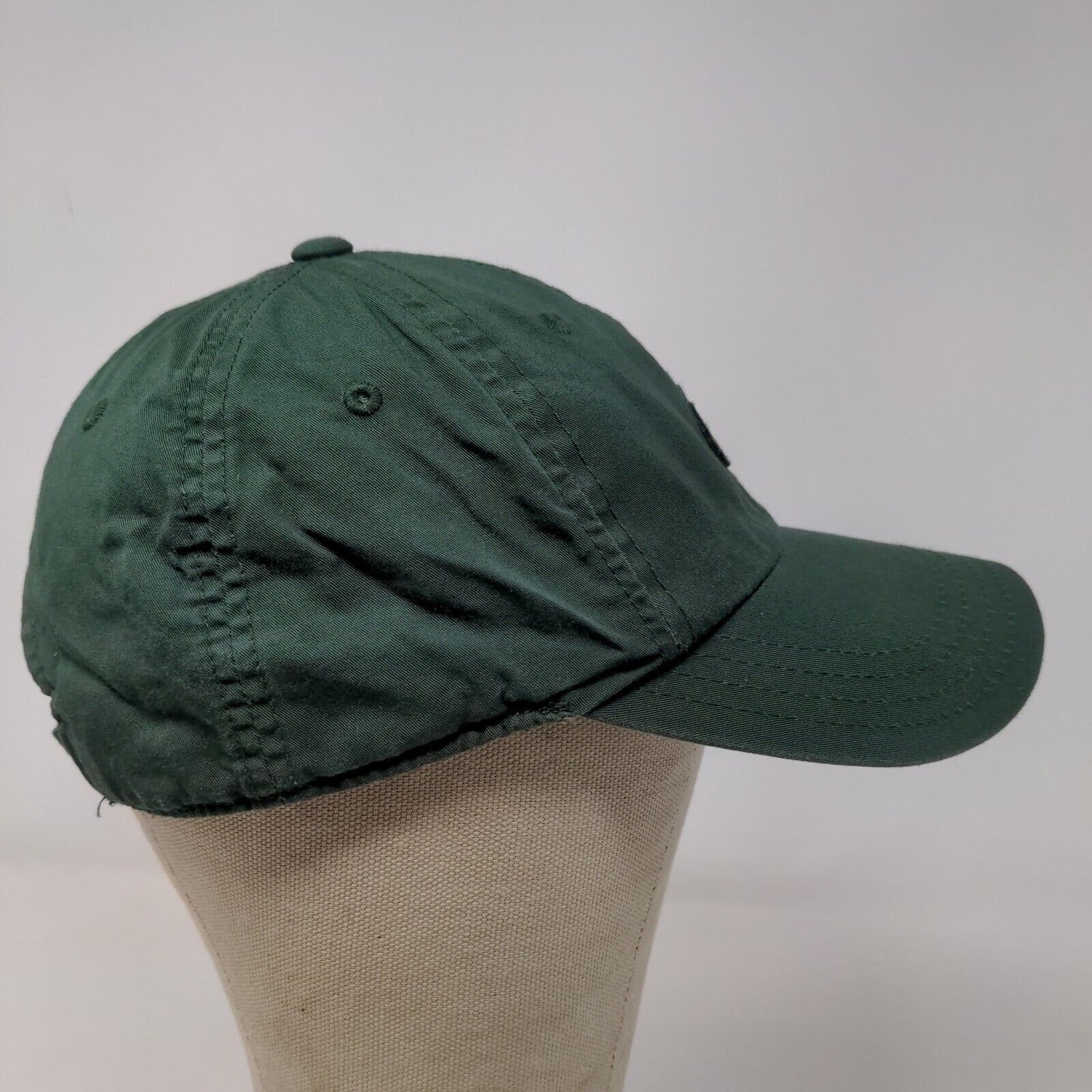 American Needle Men's Strapback Hat Green Adjustable Embroidered Logo Medinam