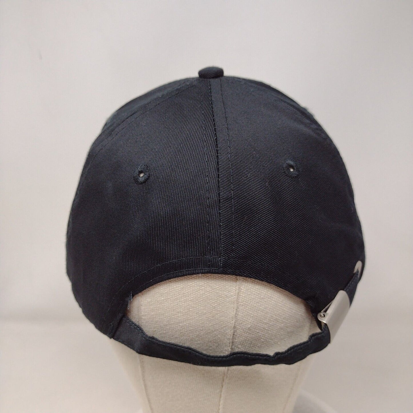 Lost Comm 7600 Slideback Hat Black OSFA Embroidered Logo Polyester Blend