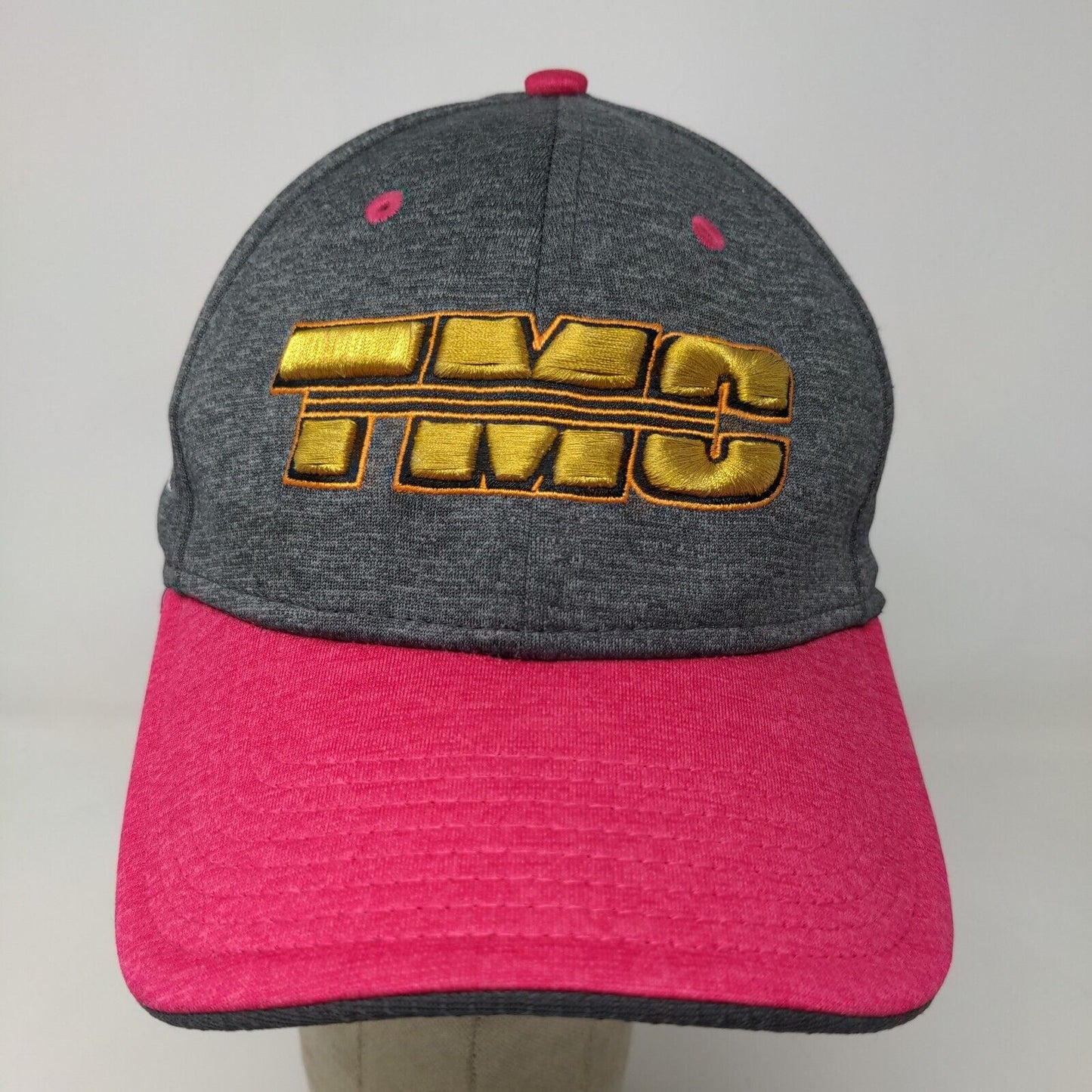 New Era Men's Fitted Hat Gray Size S-M Embroidered TMC JR Motorsports Logo