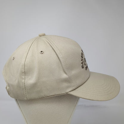 K-Products Baseball Cap Beige One Size Baker Packing Co Onions Strapback Hat USA