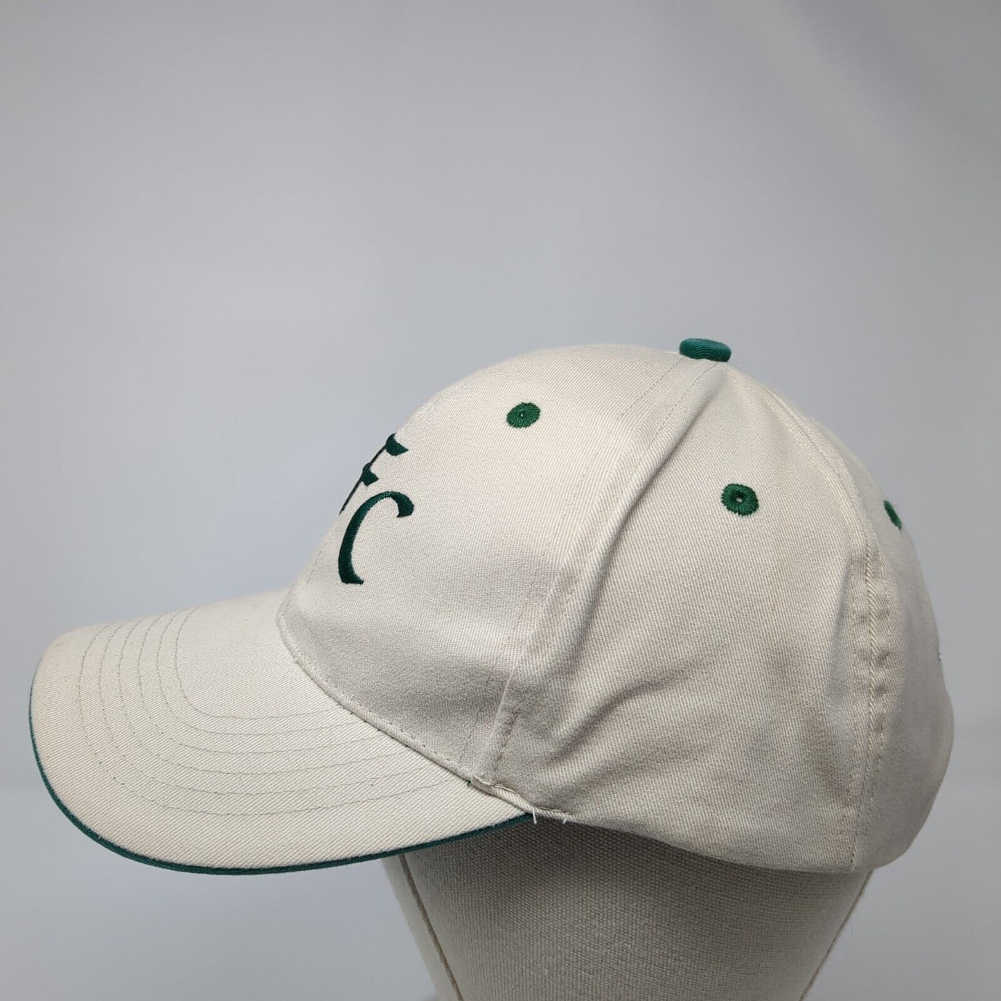 BFC Grow With Us Strapback Hat Tan One Size Hammette Sharp 6 Panel