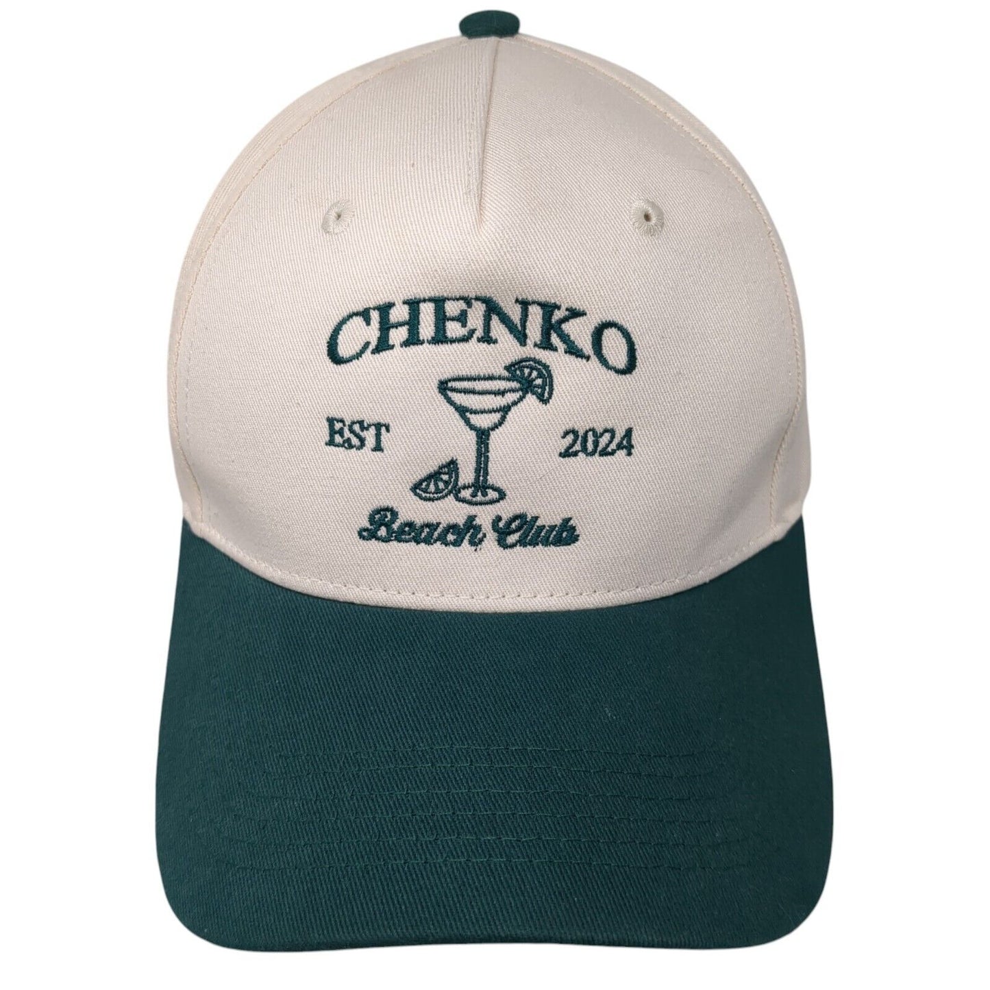 Chenko Beach Club Slideback Hat Multicolor One Size Adjustable Vivid