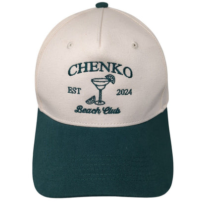 Chenko Beach Club Slideback Hat Multicolor One Size Adjustable Vivid