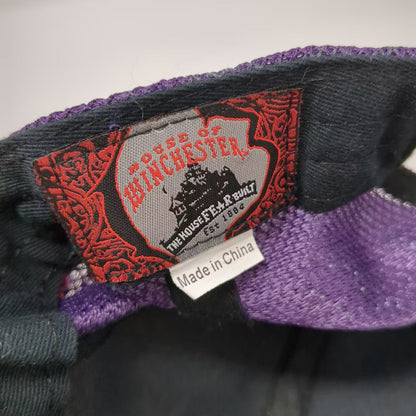 Winchester Mystery House Immortal Beloved Gray Purple Mesh Trucker Hat One Size