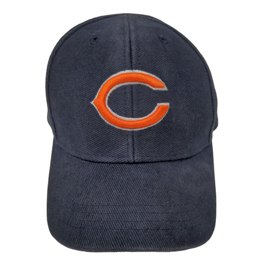 Reebok NFL Toddler Strapback Hat Blue OSFA Embroidered Chicago Bears Logo