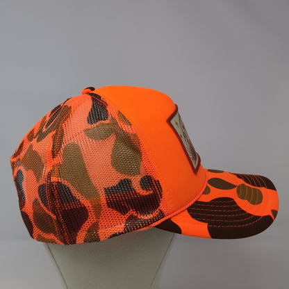 Rebel Snapback Trucker Hat Multicolor One Size Adjustable Camouflage Mesh Otto