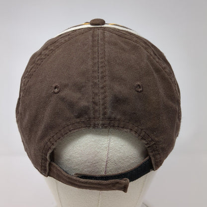 PHRC Planet Hollywood Strapback Hat Brown One Size Adjustable 6 Panel