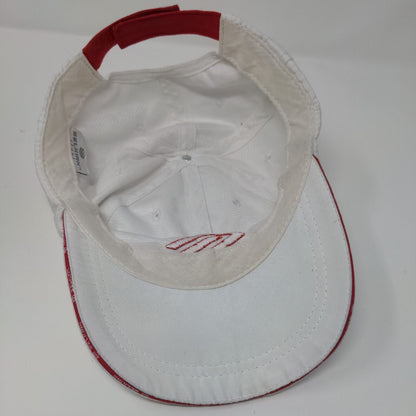 Selkirk Sport Strapback Hat White OSFA Adjustable Embroidered 6 Panel Polyester