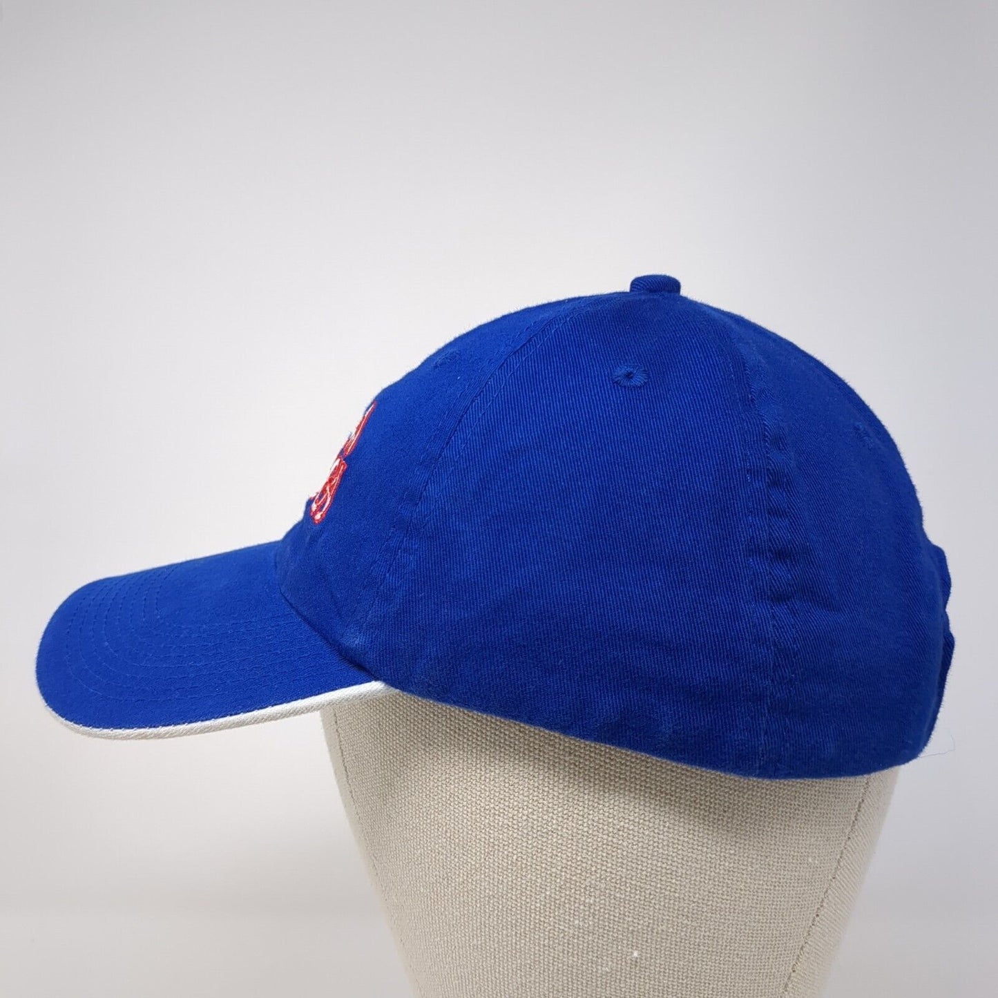 Saratoga NYRA Slideback Hat Blue OSFA Solid Adjustable Embroidered