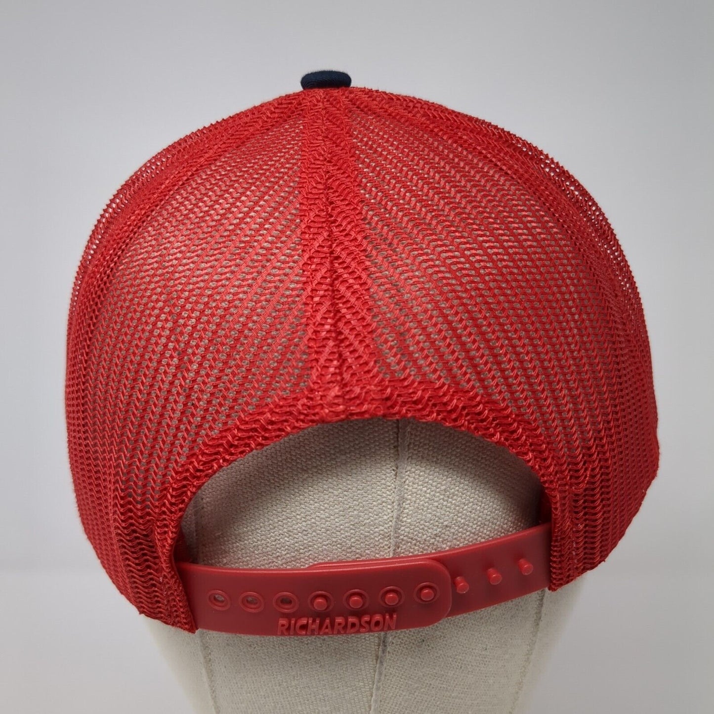 RJS Invitational Snapback Mesh Back Trucker Hat Multi One Size Adjustable