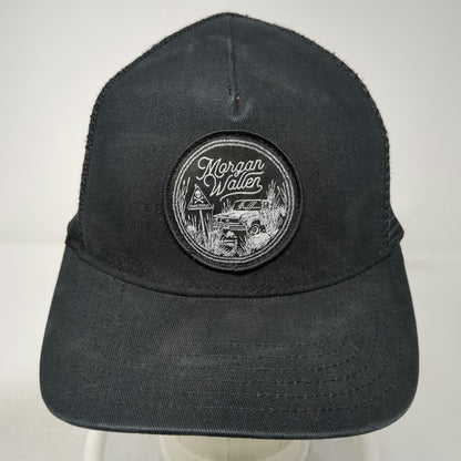Richards & Southern Morgan Wallen Trucker Hat Black One Size Mesh Back Snapback
