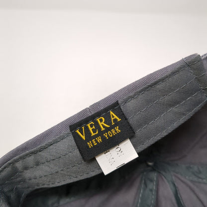 Letter A Patch Slideback Hat Gray One Size Adjustable Vera New York