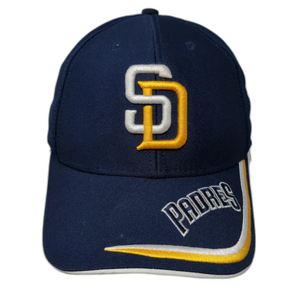 San Diego Padres MLB Fan Favorite Blue Baseball Cap One Size Strapback Hat Logo