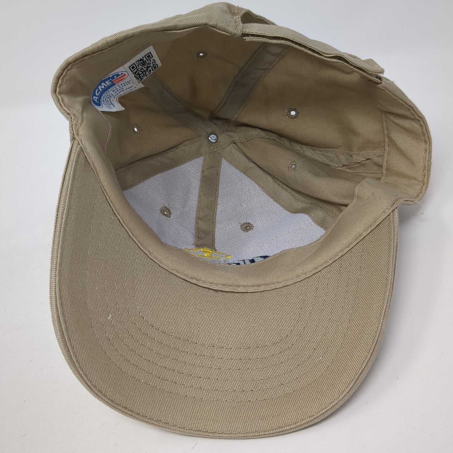 Corona Light Strapback Hat Brown One Size Adjustable Embroidered Acme