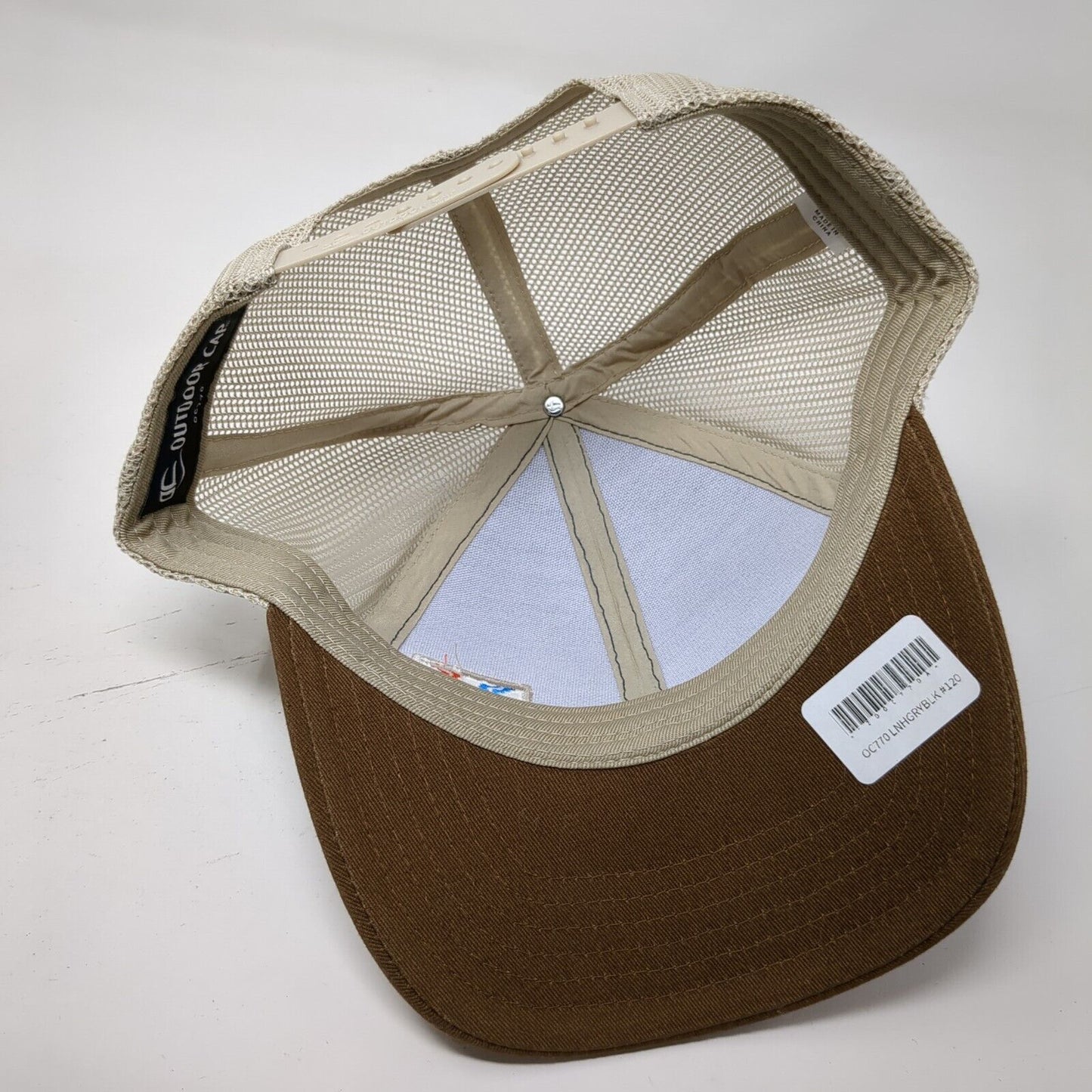 Outdoor Cap Snapback Trucker Hat Multi One Size Mesh Back Colorblock