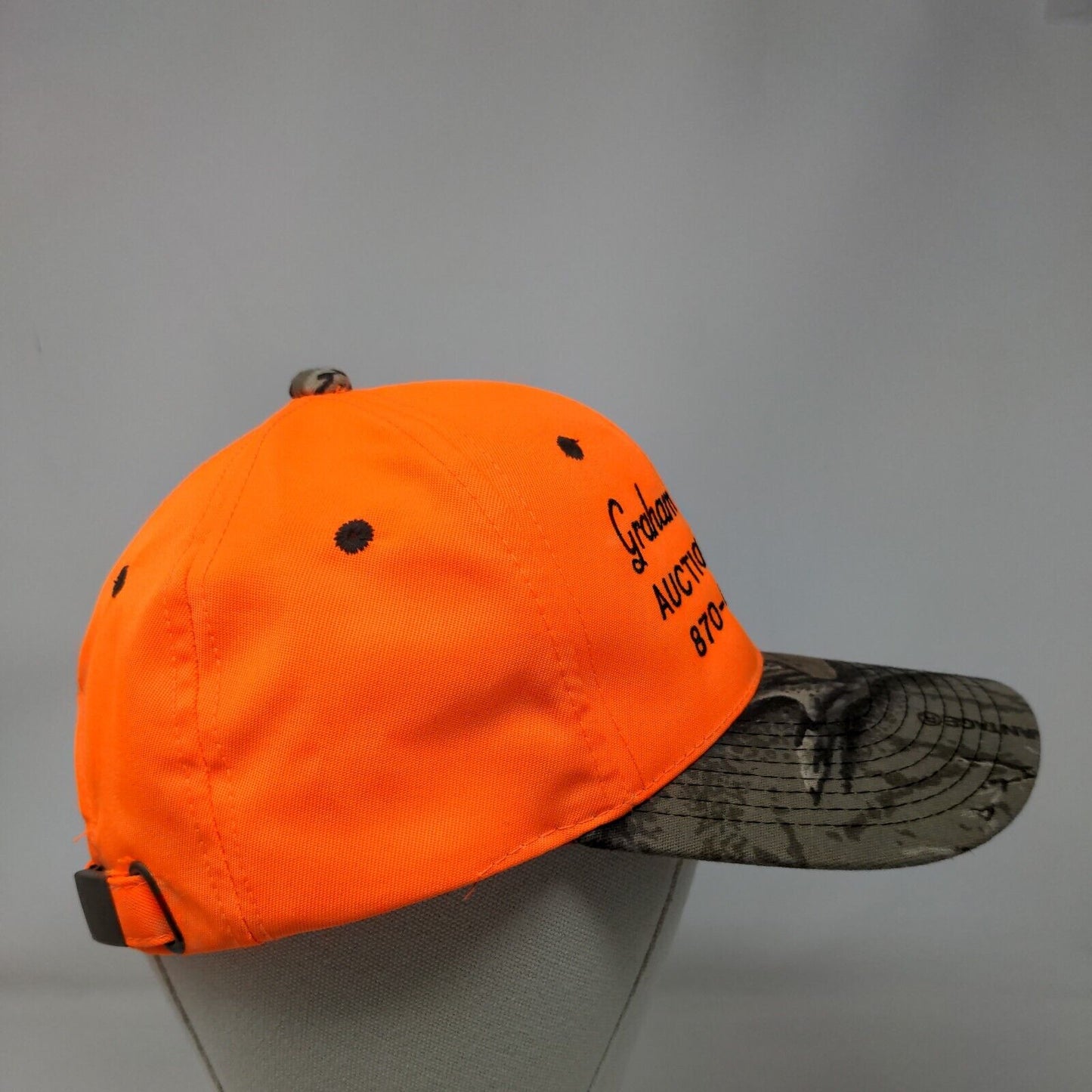 Graham-Barrett Auction Service Slideback Hat Multi OSFM 6 Panel W/Tags