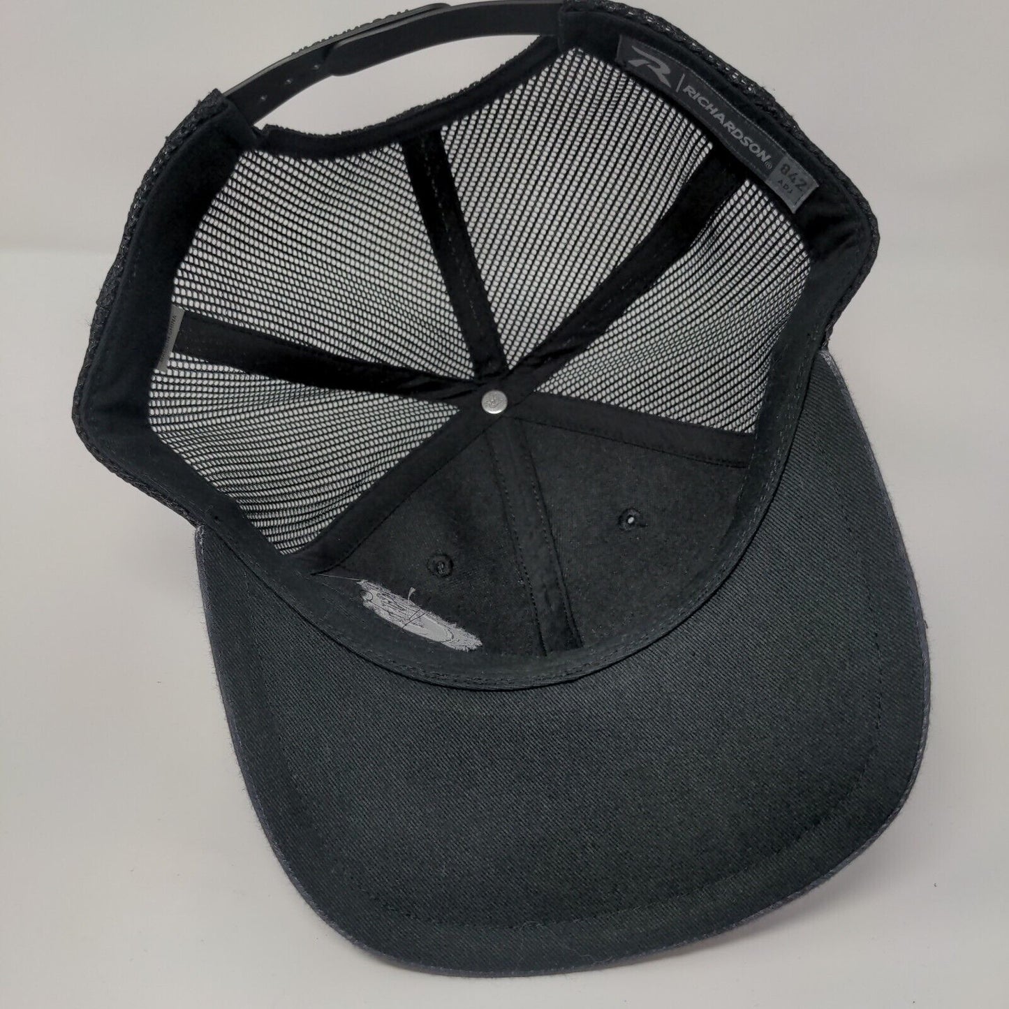FT Snapback Mesh Back Trucker Hat Camo OSFA Embroidered Richardson