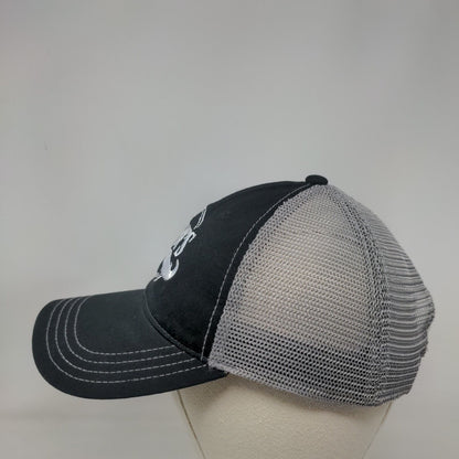Rigby's Barber Shop Snapback Trucker Hat Black M/L Mesh Back Richardson
