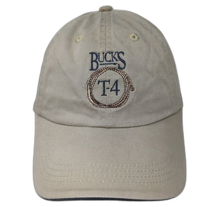 Port Authority Baseball Cap Beige One Size Big Sky Montana Bucks T-4 Lasso Hat