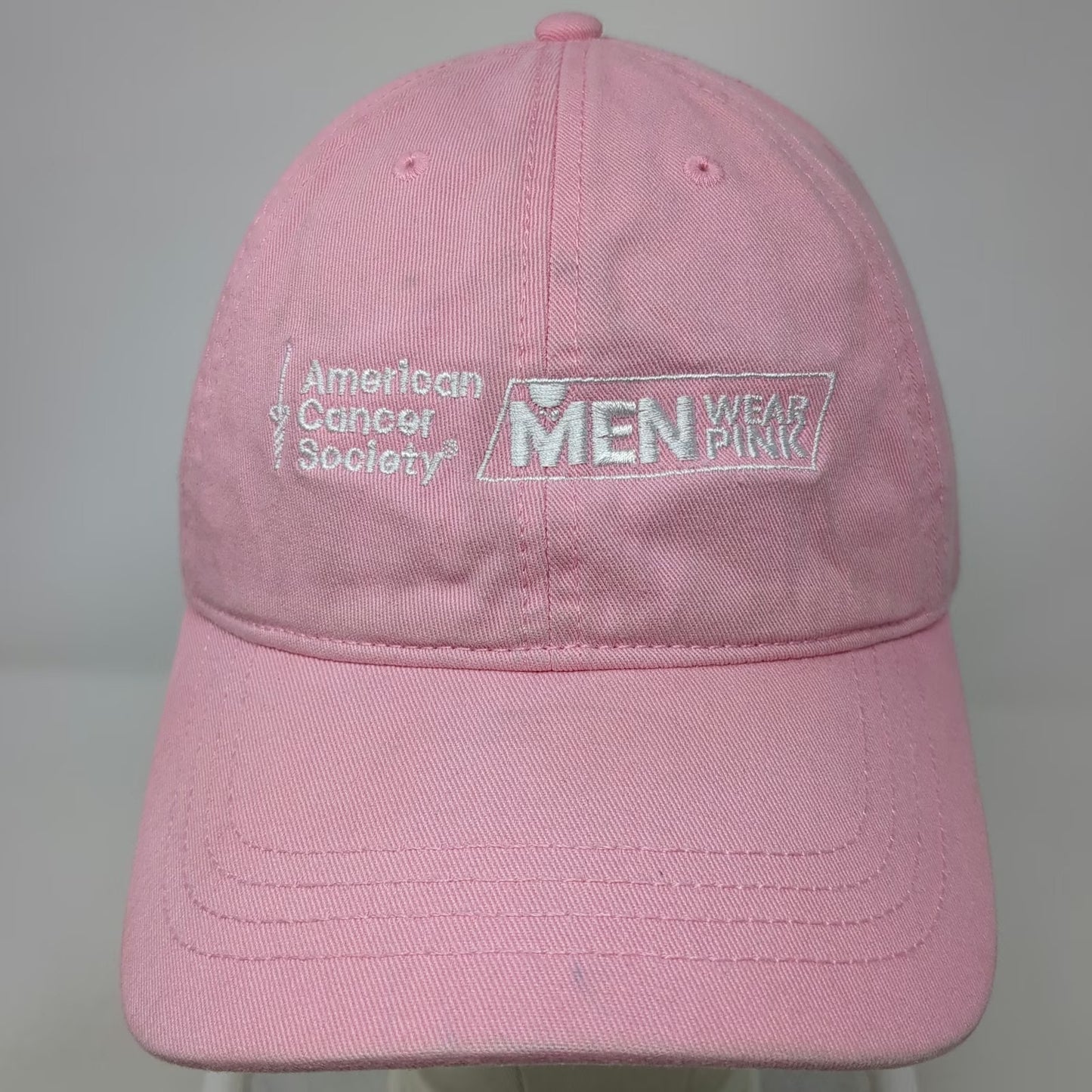 Cap America Baseball Cap Pink One Size American Cancer Society Men Wear Pink Hat