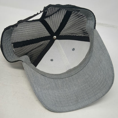 Richardson Trucker Hat Gray One Size Mesh Back Snapback Boise State Alumni Mgmt